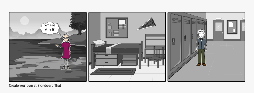 Man Vs Nature Storyboard, HD Png Download