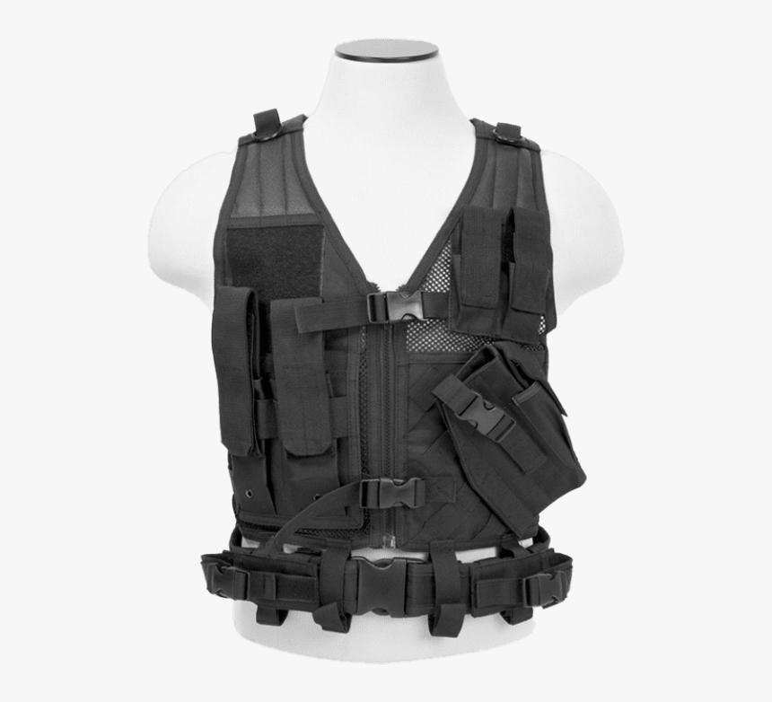 Eco Tactical Bpv - Vism Tactical Vest Black, HD Png Download