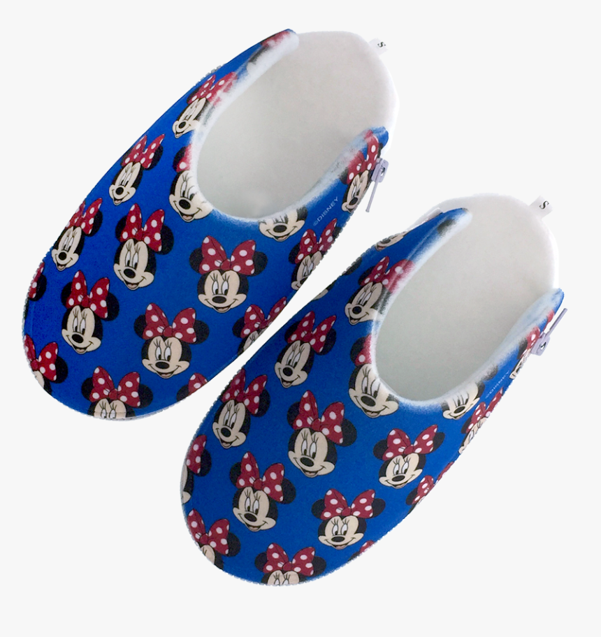 Minnie Mouse Style Red And Blue Mix N Match Zlipperz - Slip-on Shoe, HD Png Download