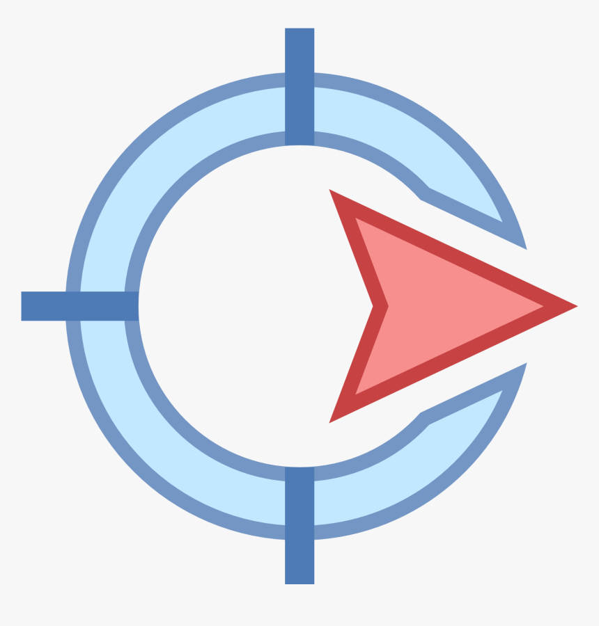 East Direction Pencil And - Navigate Icon, HD Png Download