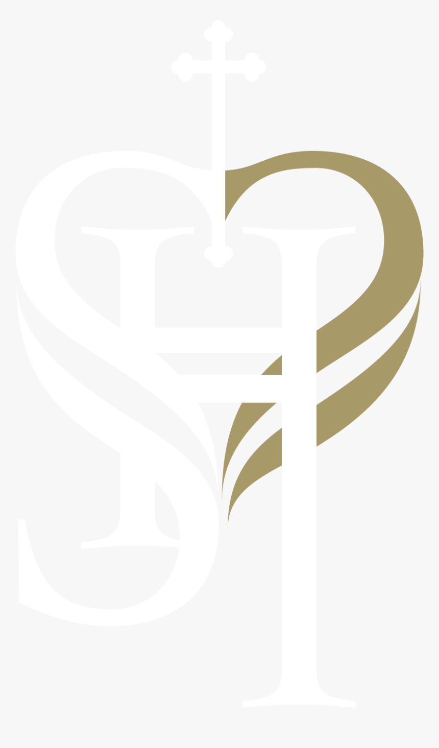 Sacred Heart Reverse - Crest, HD Png Download