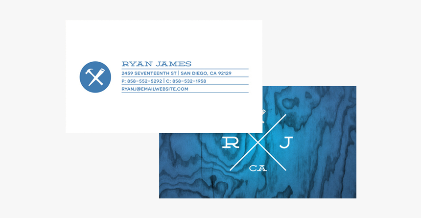 Hipster Badge Business Card Template - Badge Log On Business Cards, HD Png Download