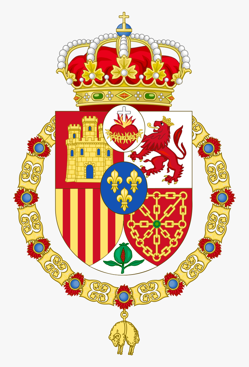 Escudo De Armas De España Modificado Por Carlos Iv - Castile And Leon Coat Of Arms, HD Png Download