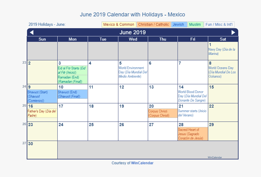 June 2019 Calendar With Mexican Holidays To Print - January 2020 Calendar  With Holidays, HD Png Download , Transparent Png Image - PNGitem
