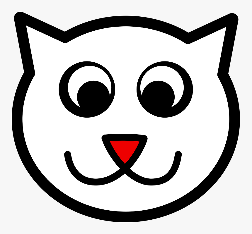 Thumb Image - Kittens Face Drawing, HD Png Download