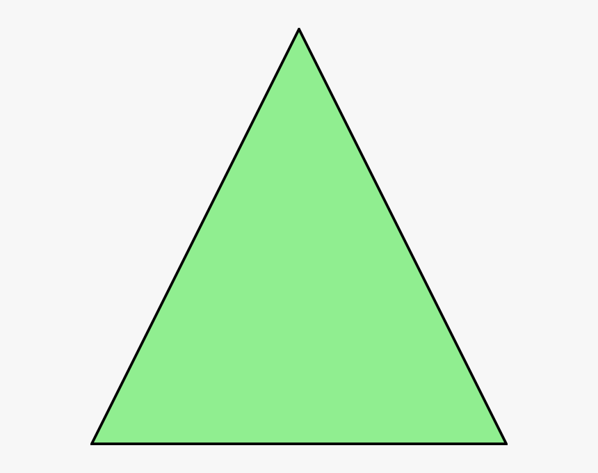 Transparent Triangle Clipart Png - Green Triangle, Png Download