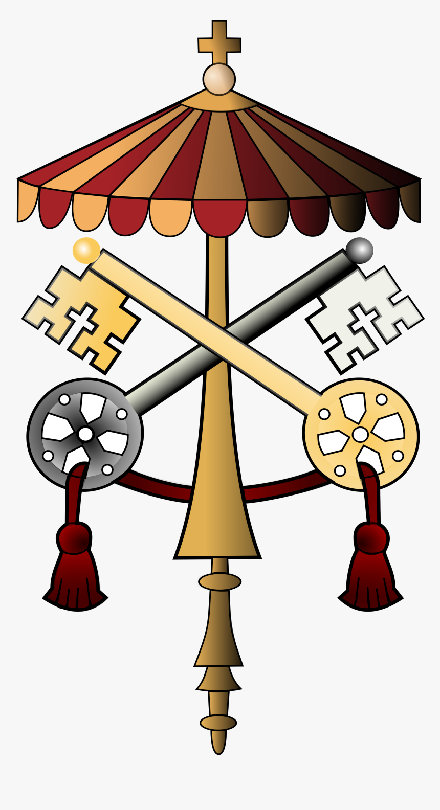 Vatican City Flag, HD Png Download