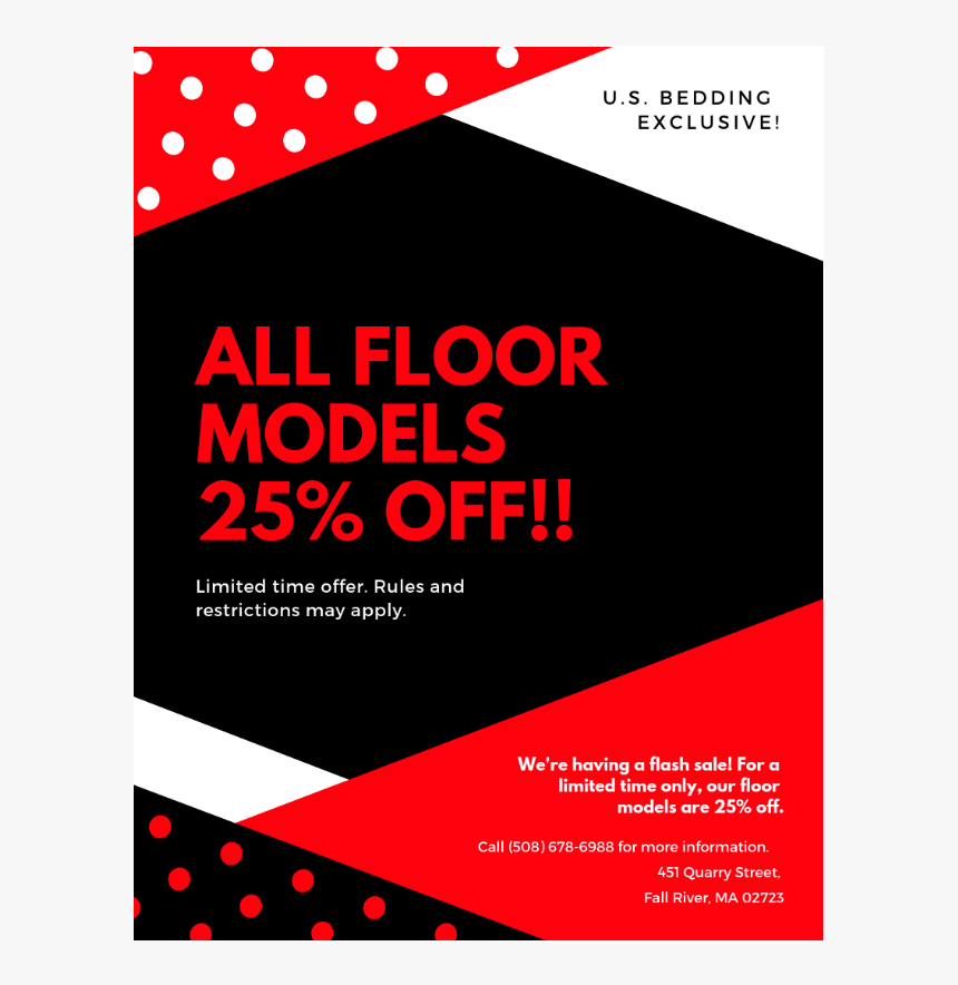 We Re Having A Flash Sale - Black Friday Mall Flyer, HD Png Download
