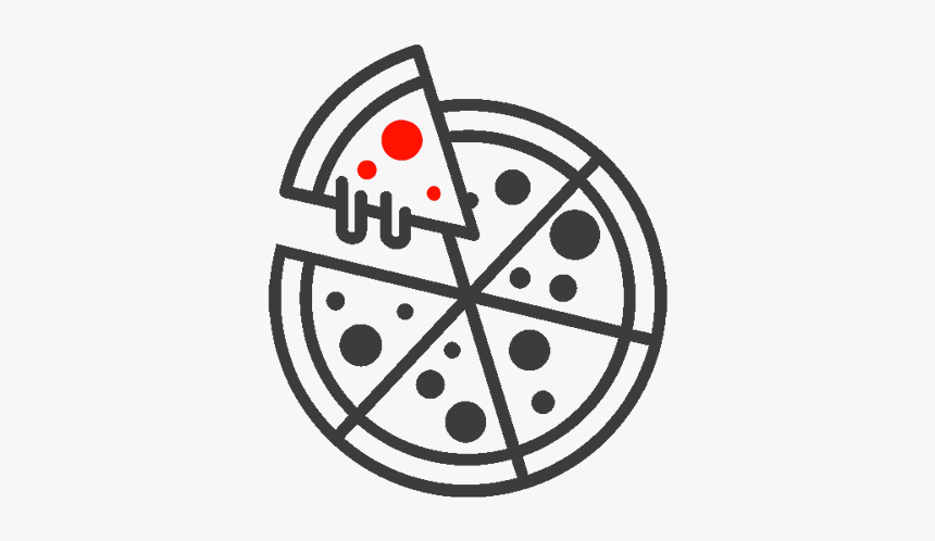 Pizza-dark - Menu, HD Png Download
