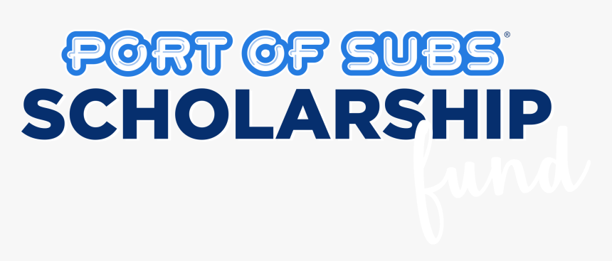 Port Of Subs Scholarship Fund - Port Of Subs, HD Png Download