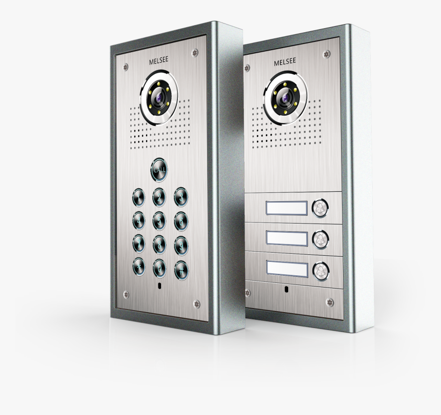 4 Wires Video Door Phone Video Intercom With Stainless - Control Panel, HD Png Download