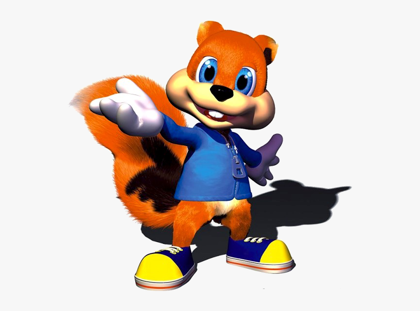 Conker Artwork - Conker& - Conker's Bad Fur Day Png, Transparent Png