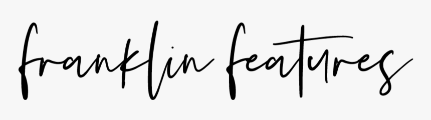 Franklin Features - Calligraphy, HD Png Download