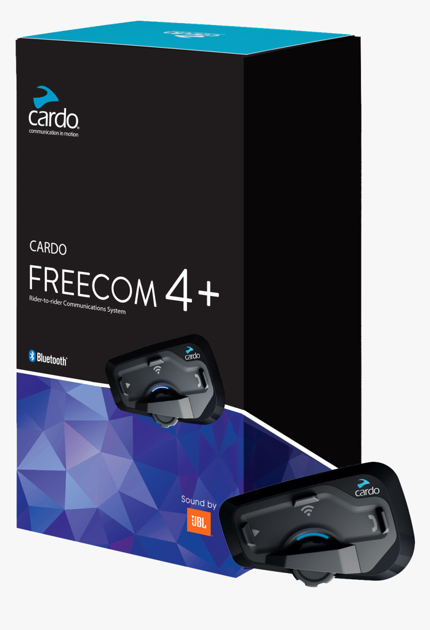 Cardo Scala Rider Freecom 4 Bluetooth Intercom System - Cardo Freecom 4+ Duo, HD Png Download