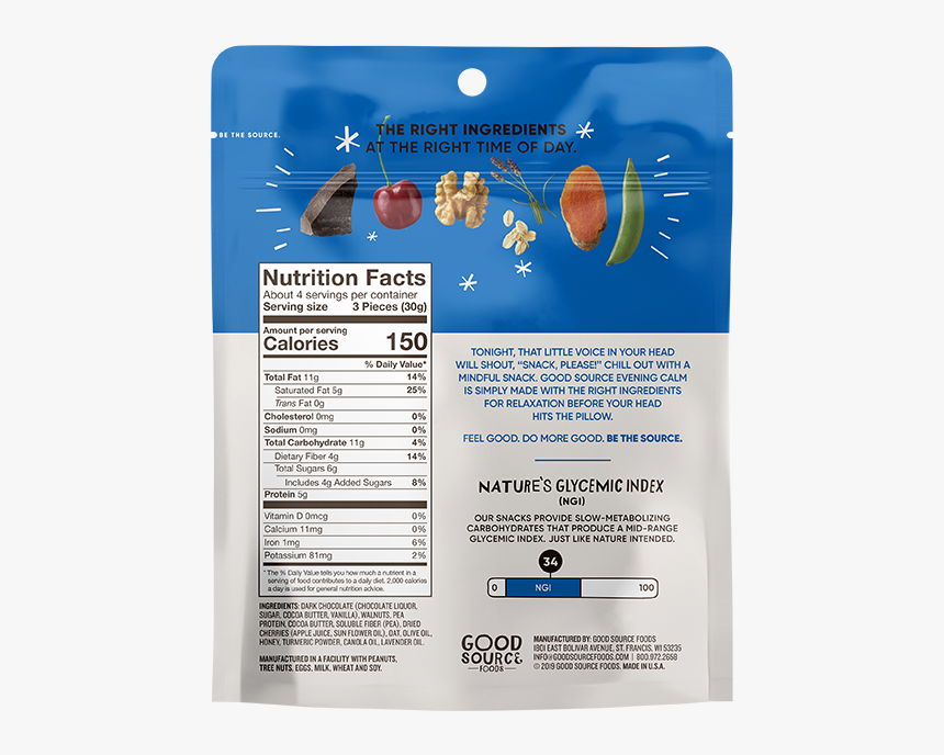 Good Source 4 0 Bag Evening Back - Brochure, HD Png Download