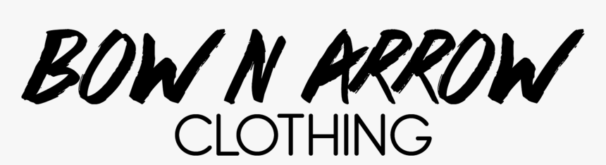 Bow N Arrow Clothing - Calligraphy, HD Png Download