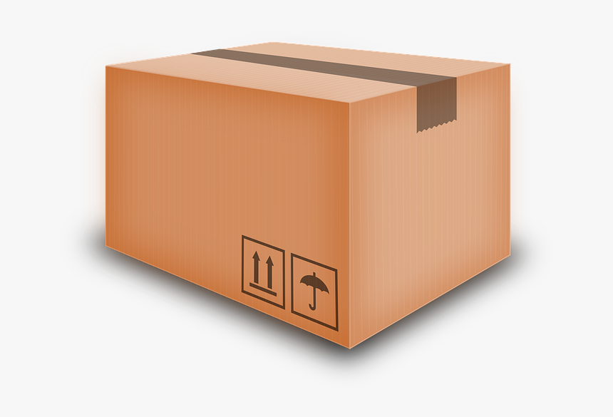 Box, Cardboard, Package, Packed - Caixa De Papelão Png, Transparent Png