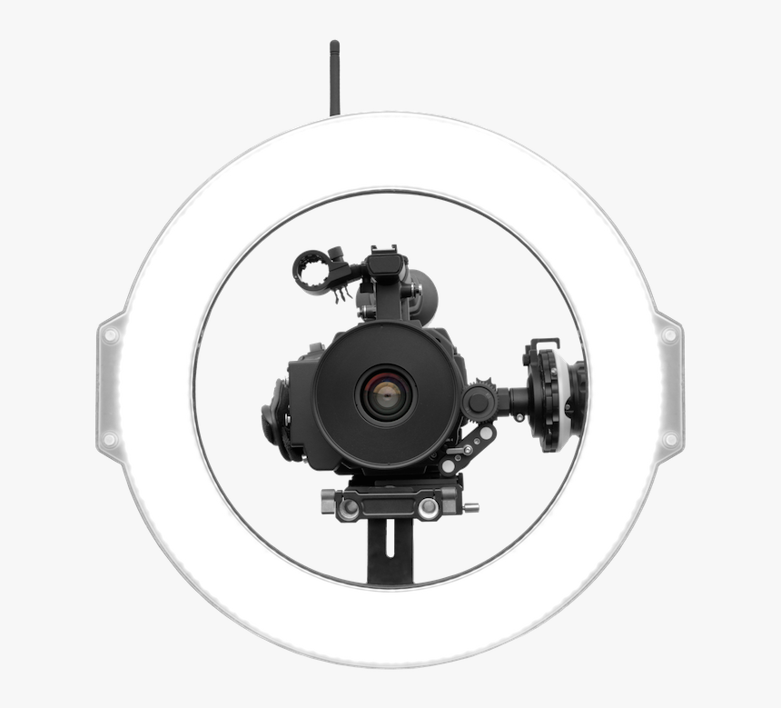 F&v Z720s Ultracolor Bi Color Led Ring Light - Ring Light Transparent, HD Png Download
