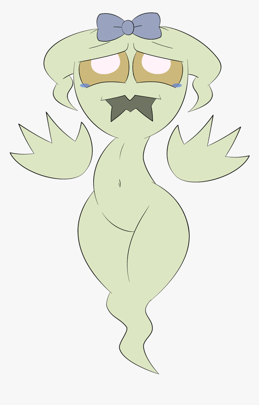 Shy Ghost - Cartoon, HD Png Download