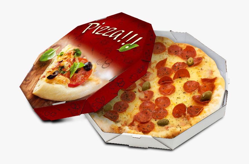 Pizza Na Caixa Png, Transparent Png