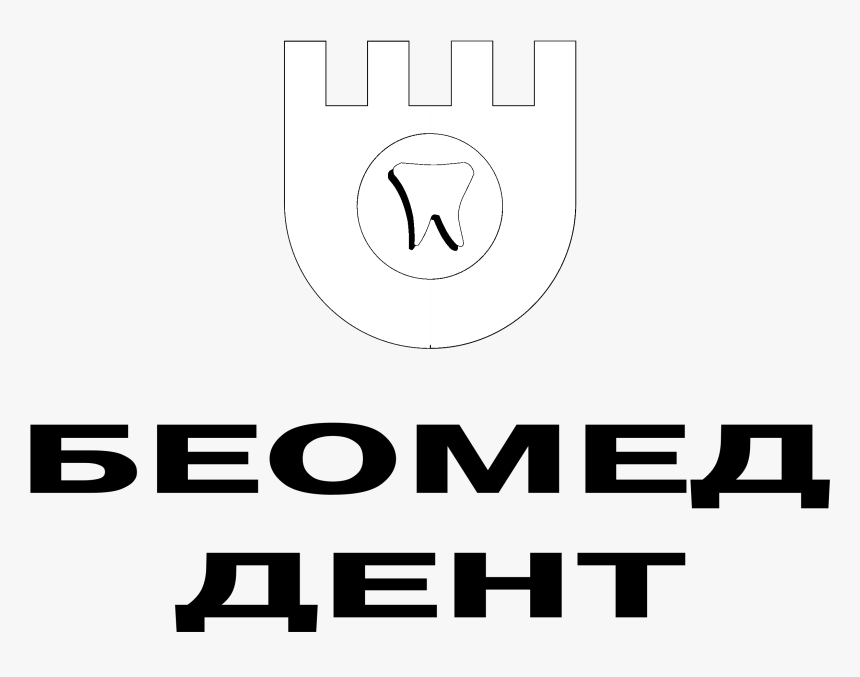 Biomed Dent 01 Logo Black And White - Seat Auto Emotion, HD Png Download