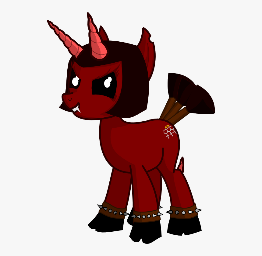 Horse With Devil Horns, HD Png Download