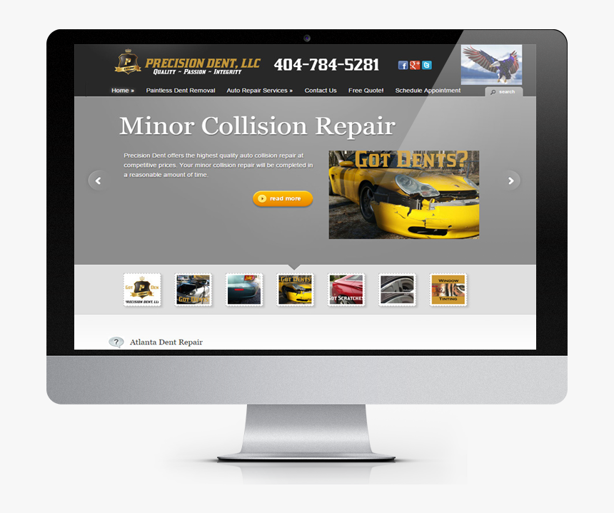 Precision Dent - Website, HD Png Download