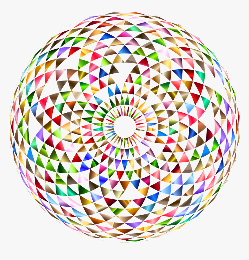 Mandala Toroid Geometric Png Image - Getty Villa, Transparent Png