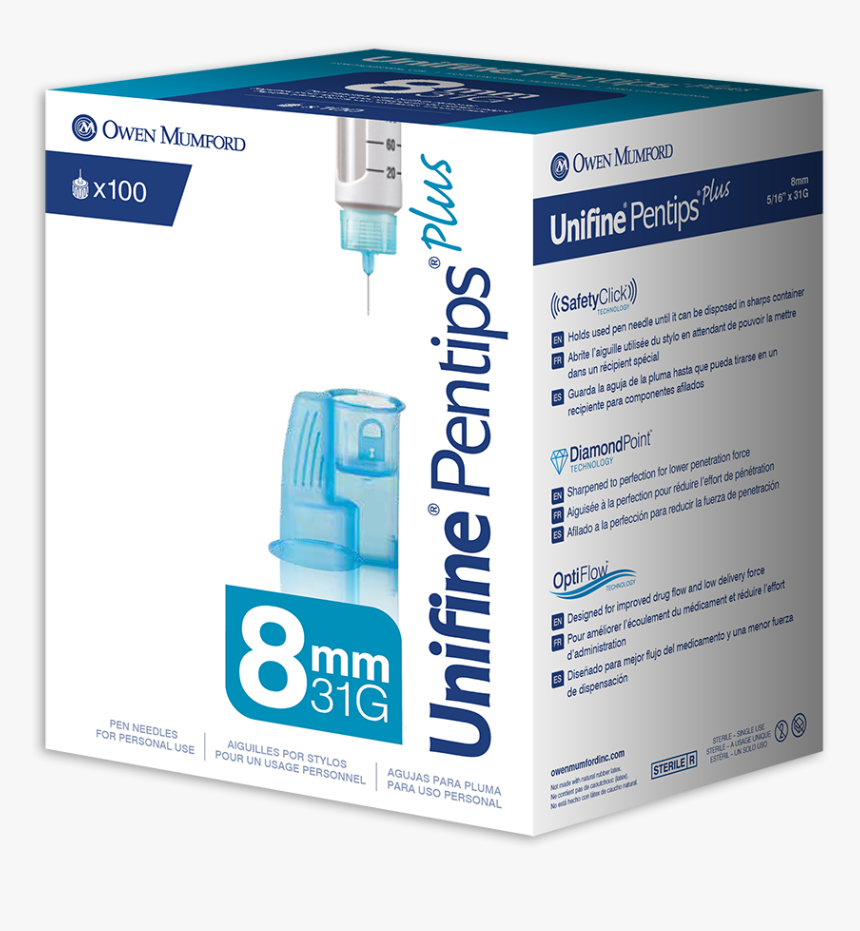 Unifine Pentips Plus 4mm, HD Png Download