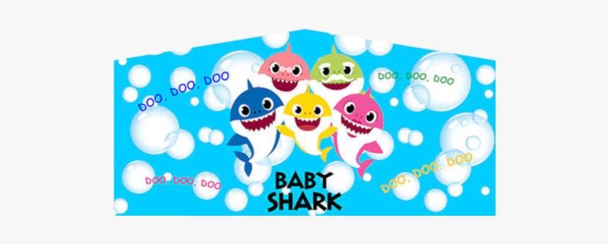 Baby Shark Bounce House Combo Art Panel - Baby Shark Bounce House, HD Png Download
