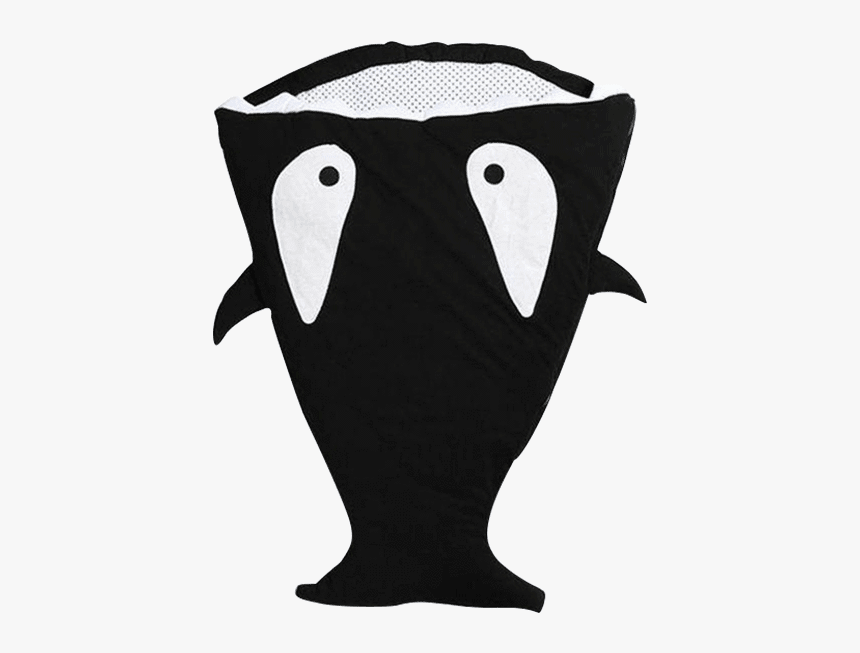 Petite Bello Sleeping Bag Black Baby Shark Sleeping - Sleeping Bag, HD Png Download