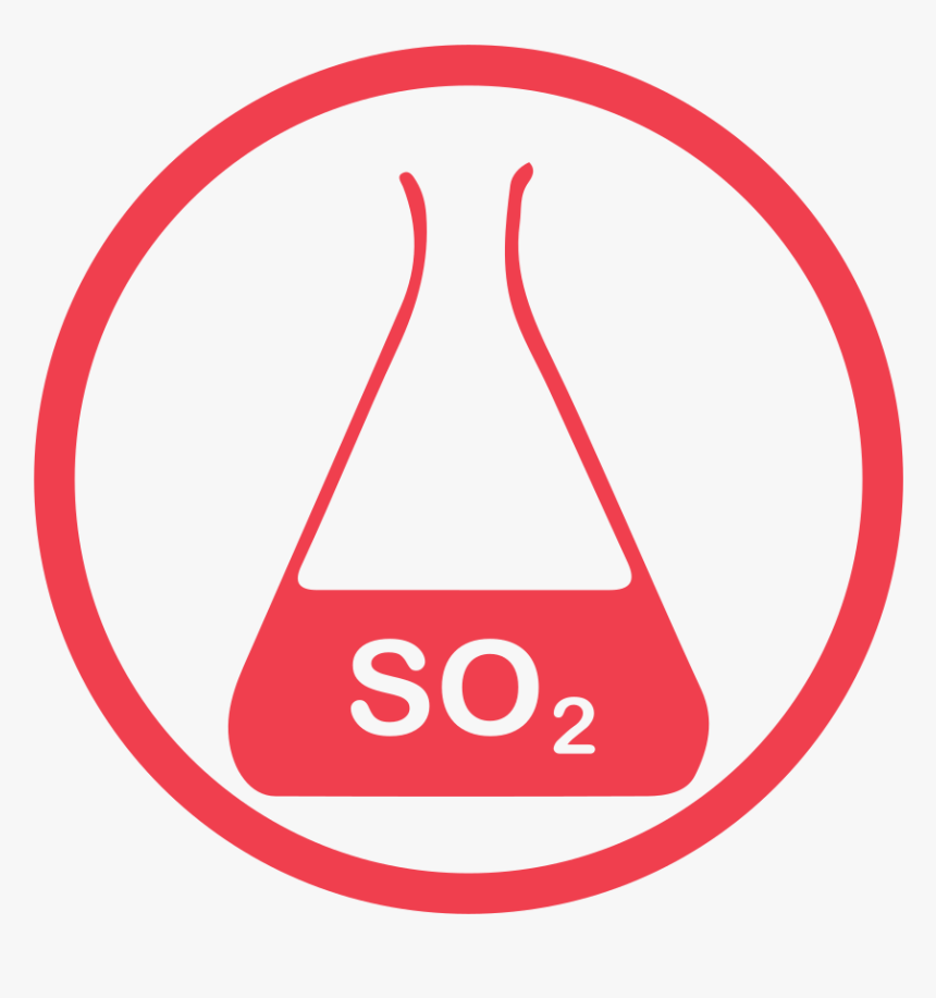 Sulphurdioxide Allergy Red Icon - Sulphur Dioxide Icon, HD Png Download