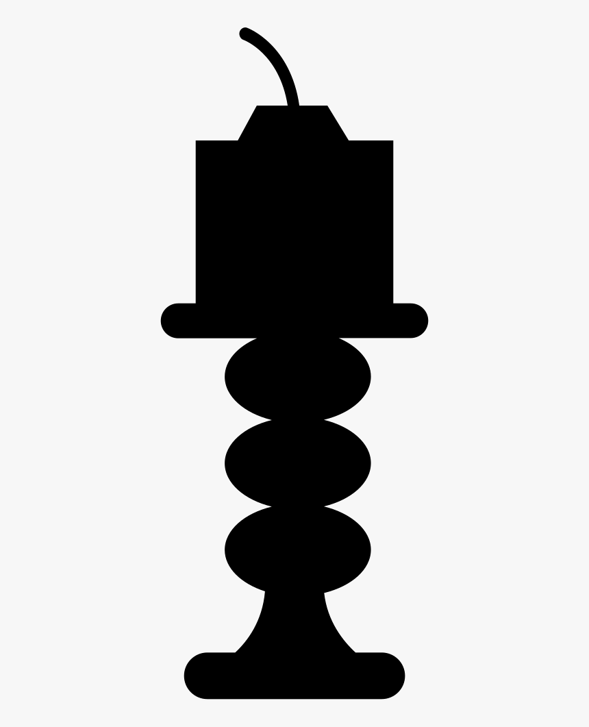 Transparent Candle Silhouette, HD Png Download