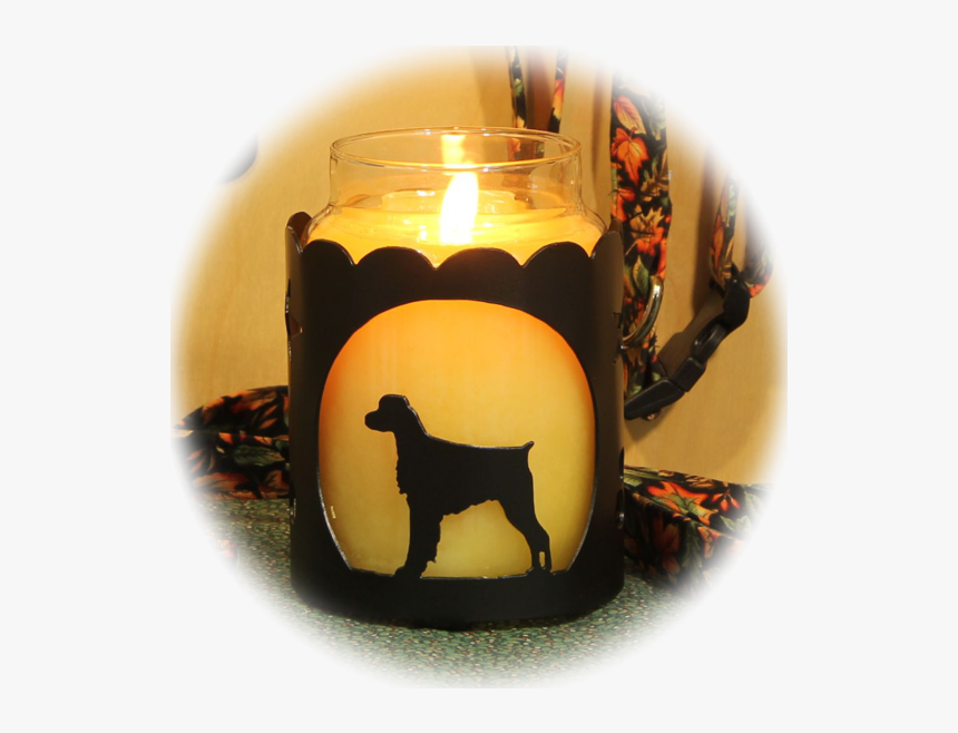 Brittany Dog Breed Jar Candle Holder - Candle, HD Png Download