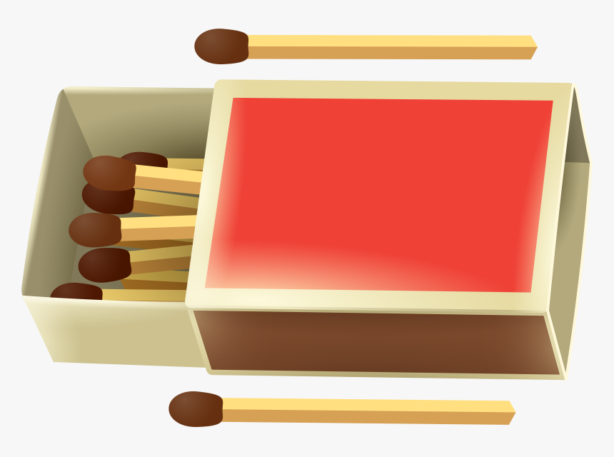Clip Art Matchbox Transparent Png Clip - Transparent Matchbox Fire Png, Png Download