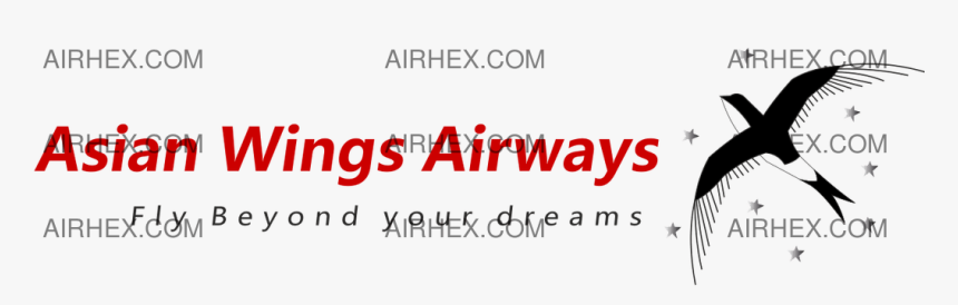 Asian Wings Airways, HD Png Download