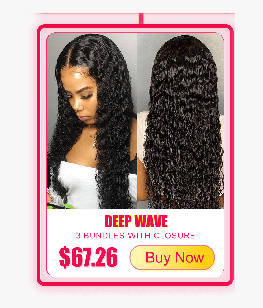 Closure Sew In Deep Wave, HD Png Download