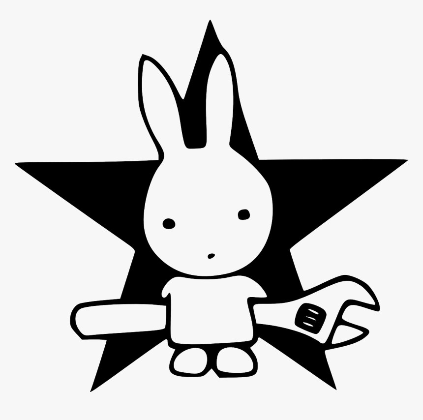Bunny Rabbit Wrench Free Photo - Direct Action, HD Png Download