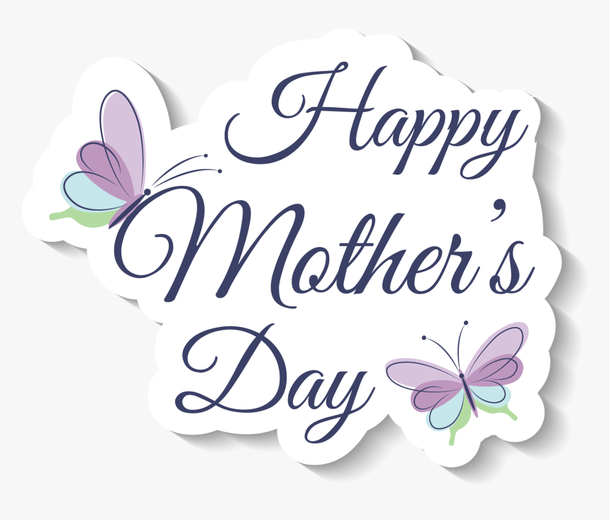 La Tarjeta De Feliz Día De La Madre Para La Decoración - Pieridae, HD Png Download