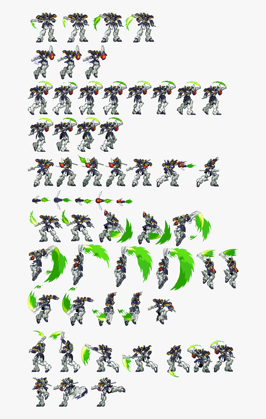 Death Scythefrom Gundam Wing Endless Duel - Illustration, HD Png Download