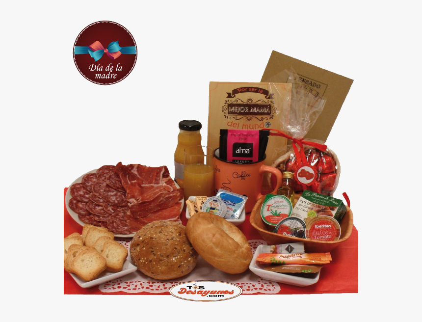 Desayuno A Domicilio Día De La Madre Ibérico - Desayuno Salado A Domicilio, HD Png Download