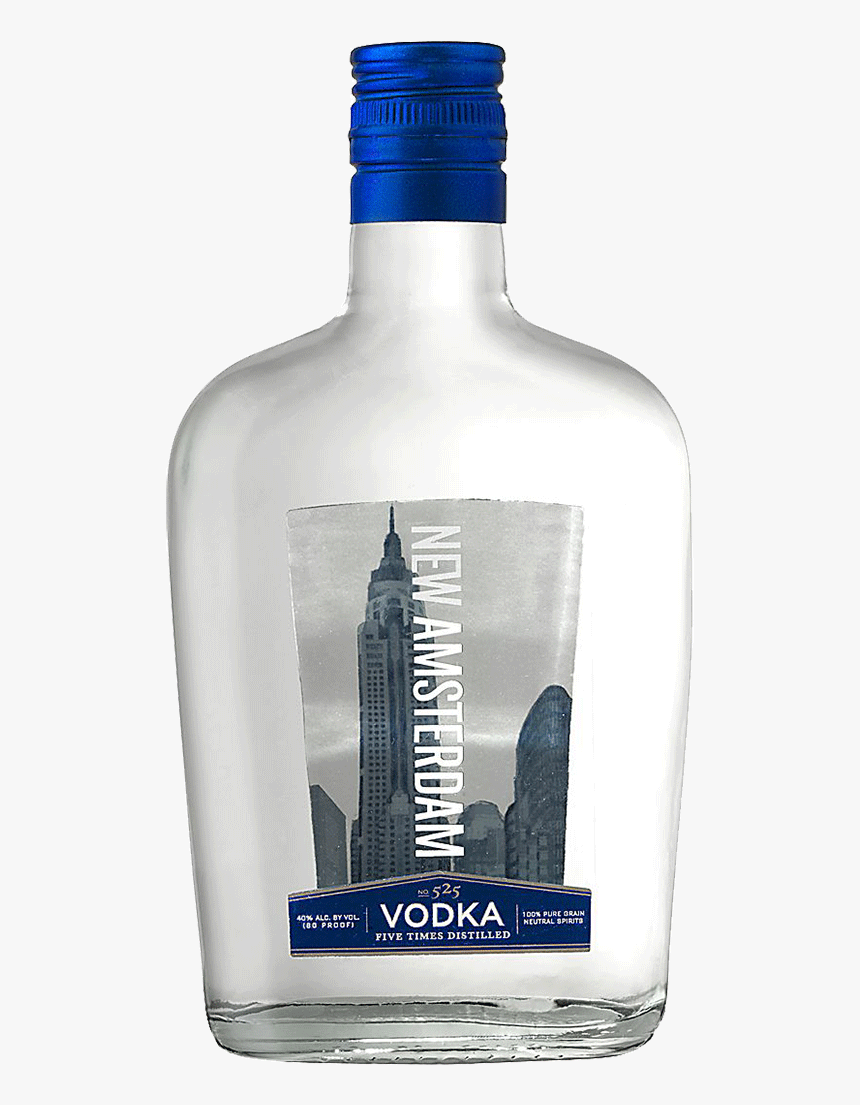 New Amsterdam Vodka No - New Amsterdam Vodka 200ml, HD Png Download