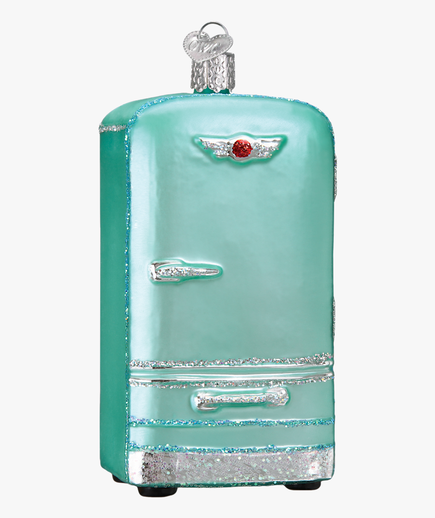 Retro Refrigerator Ornaments For The Christmas Tree - Refrigerator, HD Png Download
