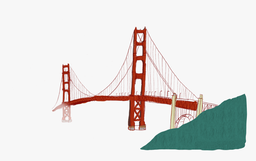 Suspension Bridge, HD Png Download