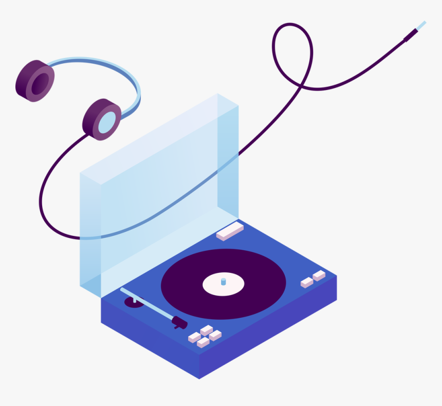 Imagenes De Guitarra Violin Y Trompeta , Transparent - Music Vector Isometric, HD Png Download