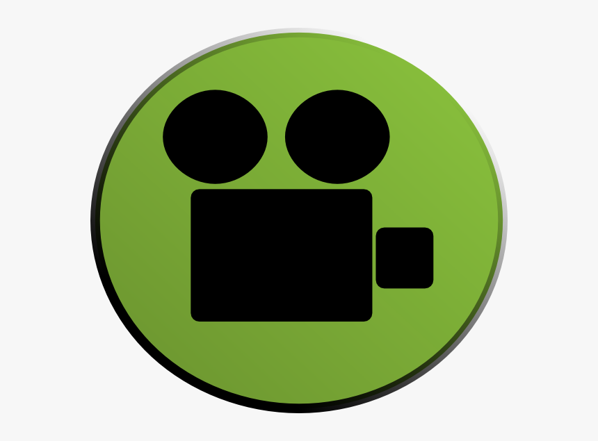 Video Camera Green Svg Clip Arts - Video Camera Green Png, Transparent Png