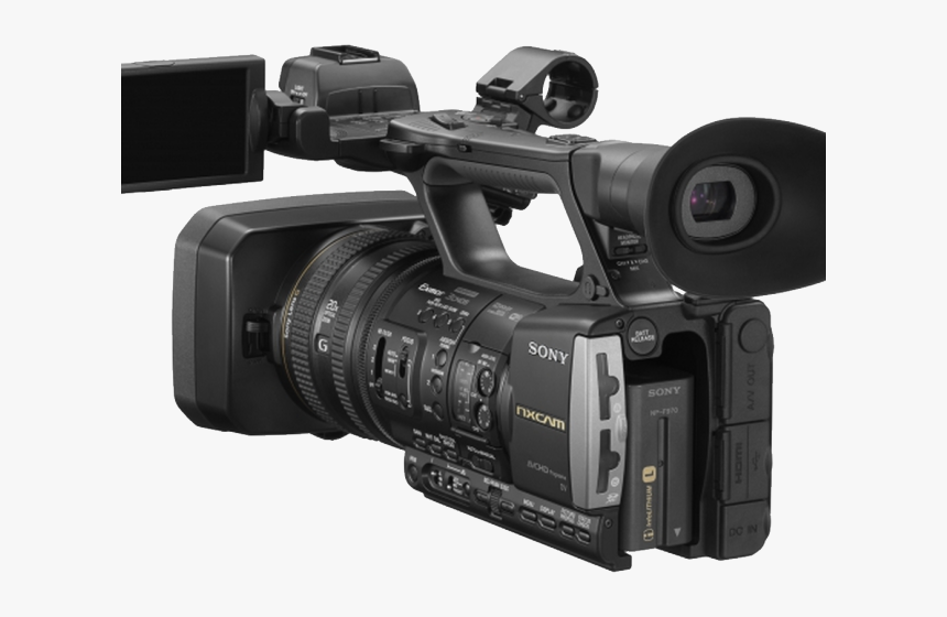 Video Camera Clipart Camra - Sony Hxr Nx3, HD Png Download