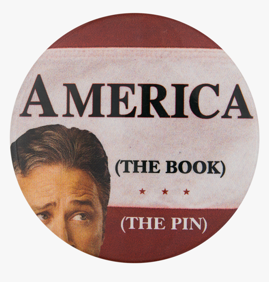 America The Book The Pin Self Referential Button Museum - Label, HD Png Download