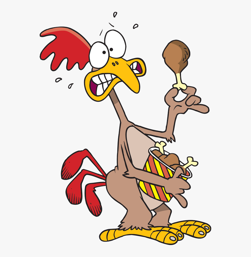Is That Chicken I - Chicken Eating Chicken Clipart, HD Png Download