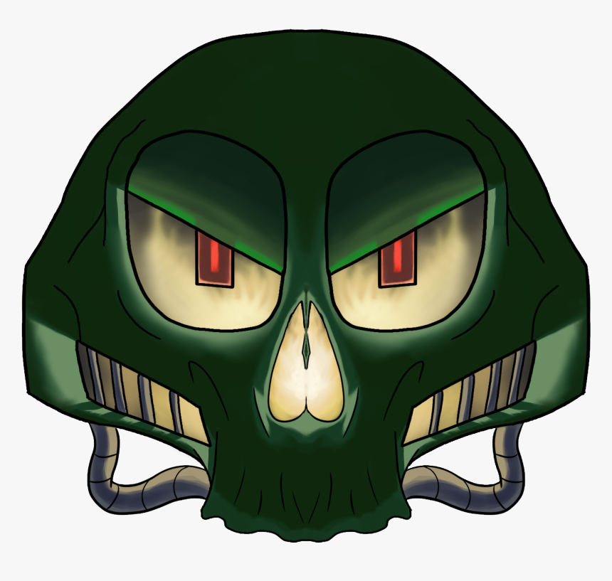 Oofdagames Spooky Skull - Illustration, HD Png Download